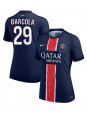 Billige Paris Saint-Germain Bradley Barcola #29 Hjemmedrakt Dame 2024-25 Kortermet